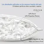 Almohada Pluma Duvet 50x90 - Linea Hotel - Pelikano Hogar