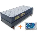 Sommier y Colchón Piero de Espuma 1 plaza Europillow Airflow - Almohada de Regalo