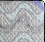 Colchón 1 Plaza Babel - 80x190cm, Resortes Bonnell, Firme, Azul Oscuro