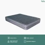 Colchon + Sommier Espuma 2 Plazas Ayfa Euro 130x190x26 100kg Dual Euro