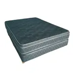 Colchon + Sommier Espuma 2 Plazas Ayfa Euro 130x190x26 100kg Dual Euro