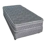 Colchon + Sommier Resortes 1 1/2 Plaza Ayfa Premium Bonell Dual Euro 90x190x26 110kg