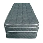 Colchon + Sommier Espuma 1 1/2 Plaza Ayfa Euro 90x190x26 100kg Dual Euro