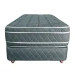 Colchon + Sommier Espuma 1 1/2 Plaza Ayfa Euro 90x190x26 100kg Dual Euro