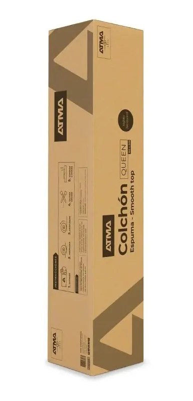 Colchón Atma Home CHMFST160X200 Queen 160 x 200 cm