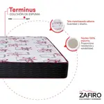 Colchón de Espuma 2 Plazas Zafiro Terminus 140x190