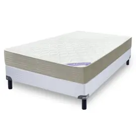 Conjunto Sommier Y Colchón De Resortes  Classic Pock...