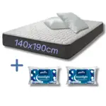 Colchón Piero de Espuma Firme 2 plazas - Almohadas de Regalo