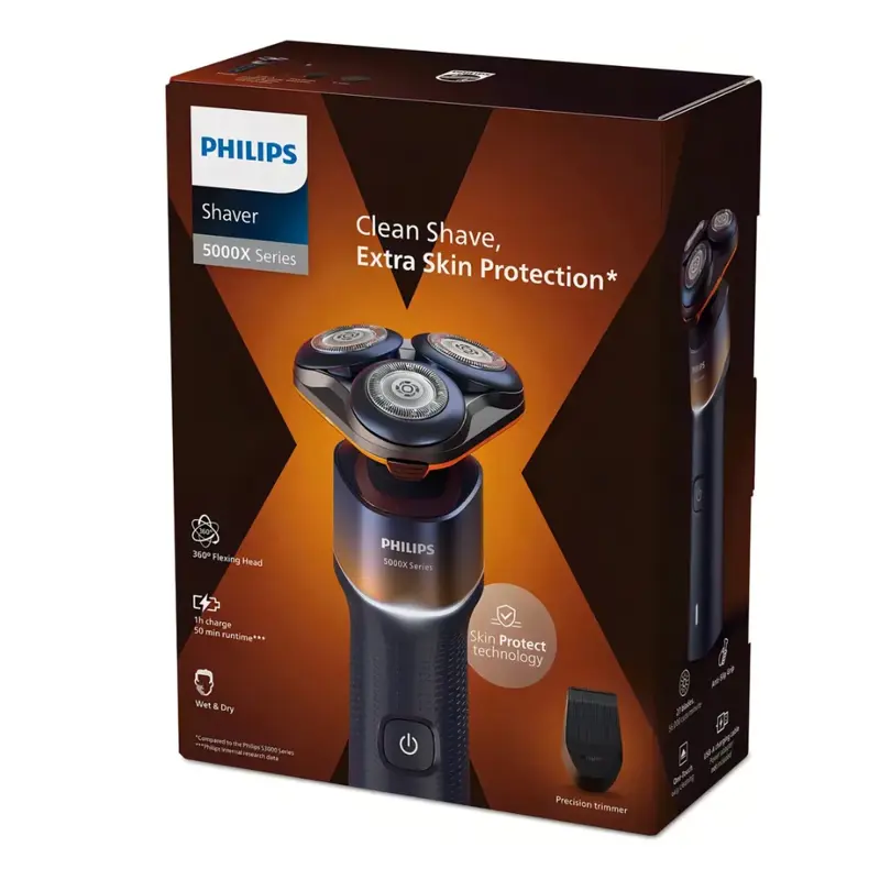 afeitadora eléctrica philips x5012/05 skinprotect carga usb