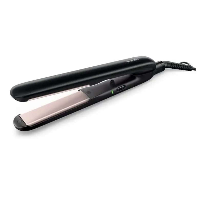 planchita de pelo philips essential hp8321 negra y plateada