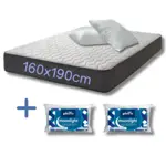 Colchón Piero de Espuma Firme Queen (160x190) - Almohadas de regalo