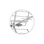 Antena Tda Digital Externa 20mts De Cable Coaxil Tgw ANT01