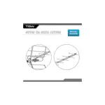 Antena Tda Digital Externa 20mts De Cable Coaxil Tgw ANT01