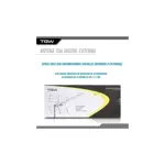 Antena Tda Digital Externa 20mts De Cable Coaxil Tgw ANT01