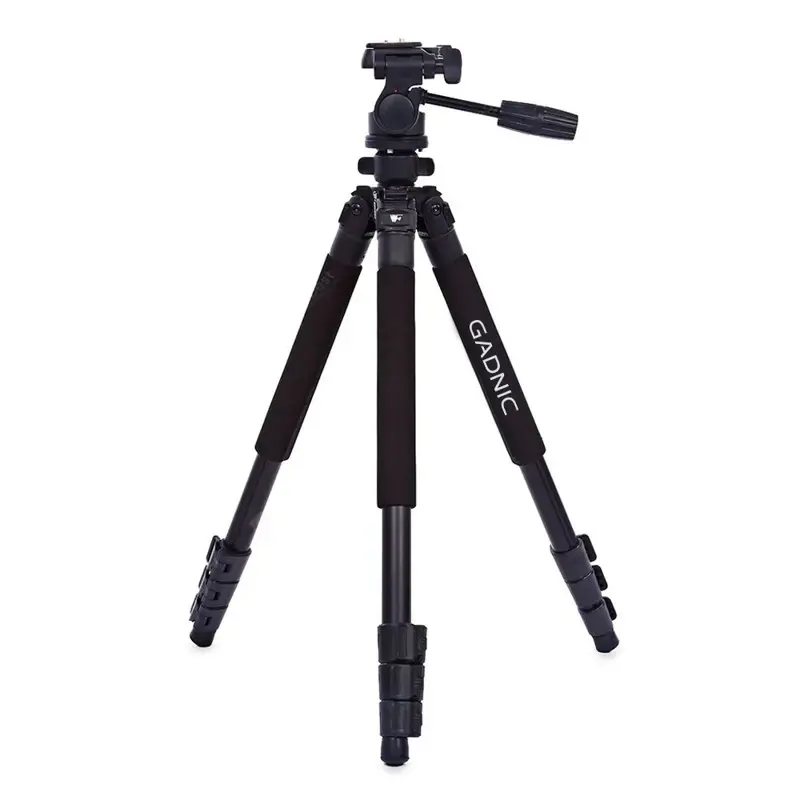 Tripode Gadnic Profesional Camara Nikon Canon Reflex + Cabezal