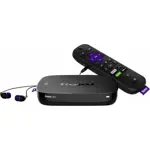 Control remoto por voz del reproductor de streaming Roku Ult