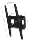 Soporte Fijo Inclinable Para Tv Jd So44 32 A 55 Pulgadas -* Negro