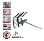 Antena Exterior One For All Sv9453 Tv Digital Cable 10 Mts