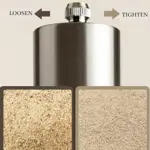 Molinillo Madera con Cabezal Metalico