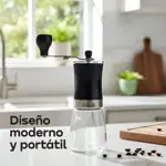 Molinillo De Cafe Manual Moledora Molino Vidrio Waggs