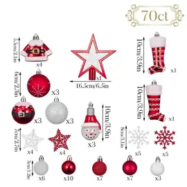 Set De Decoración Para Árbol De Nav...