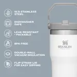 Botella de agua Stanley IceFlow de acero inoxidable de 30 ml con aislamiento al vacío