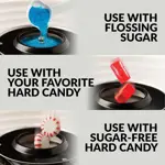 Máquina de algodón de azúcar Nostalgia Retro para niños y accesorios