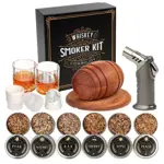 Kit para ahumar whisky ComboJoy con antorcha, astillas de madera de 6 sabores