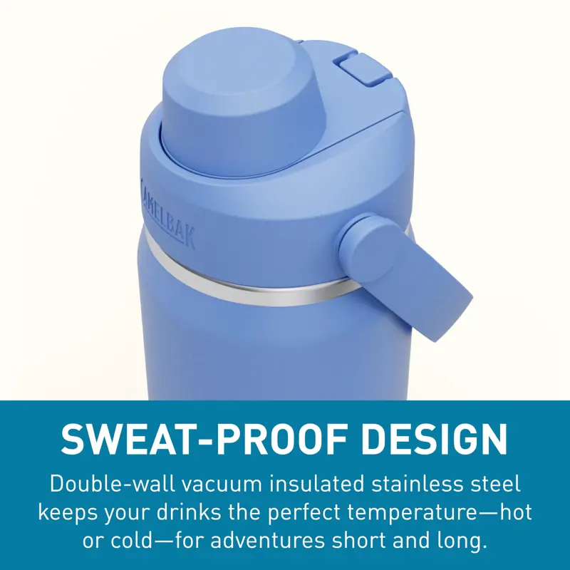 Botella de Agua CamelBak Thrive Chug Aislada de Acero Inoxidable 590 mL