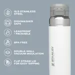 Botella de agua Stanley Quick Flip GO con aislamiento de 700 ml, color lila 2.0