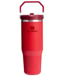 Vaso Stanley IceFlow 2.0 Flip Straw 880 ml, color rojo chile