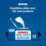 Toallitas HUGGIES Extra Grandes Sin Fragancia Paquete de 42 Unidades