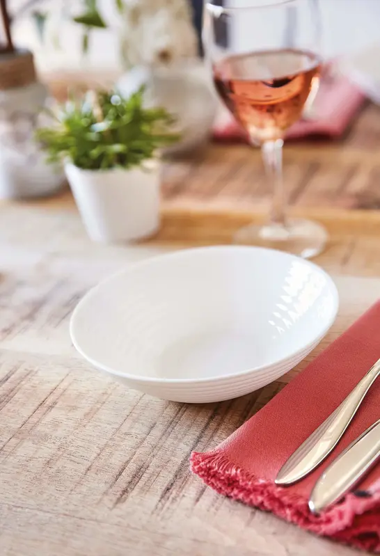 Set de 6 Bowls Luminarc P2170 Harena 16 cm Blanco