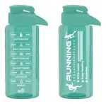 Botella Motivacional Deportiva Dehuka 1100ml Pico Bebedero - Agua Motivacional