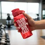 Botella Motivacional Deportiva Dehuka 1100ml Pico Bebedero - Rojo Motivacional