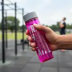 Botella De Agua Deportiva Motivacional Dehuka Geo 500ml - Fucsia