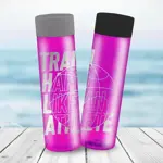 Botella De Agua Deportiva Motivacional Dehuka Geo 500ml - Fucsia