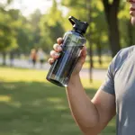 Botella Eco Grip 750Ml Negro