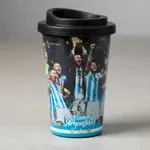 Vaso Térmico Selección Argentina De Futbol Afa 500ml Azul - Negro