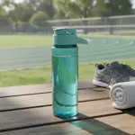 Botella De Agua Deportiva Dehuka Dakar 750ml Full Aquamarine Pico Bebedero Asa Superior Libre De Bpa