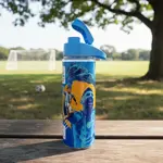 Botella De Agua Deportiva Dehuka Dakar Flexo 750ml Afa Celeste Pico Bebedero Flexible Libre De Bpa