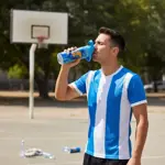 Botella De Agua Deportiva Dehuka Dakar Flexo 750ml Afa Celeste Pico Bebedero Flexible Libre De Bpa
