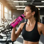 Botella De Aluminio Dehuka Train 500ml Rosa - Aislante Termico - Tapa Segura Deporte - Libre De Bpa