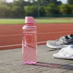 Botella De Agua Deportiva Dehuka Eco Grip 750ml Con Agarres Reutilizable Rosa Vintage