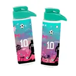 Botella Agua Deportiva Dehuka Dakar Flexo 750ml Turquesa -Termo Mano Libre -Tapa Pico