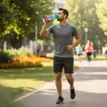 Botella Agua Deportiva Dehuka Dakar Flexo 750ml Turquesa -Termo Mano Libre -Tapa Pico