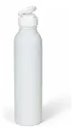 Botella De Agua Deportiva Motivacional Dehuka Aluminio Lisa 500ml Blanco Tapa A Roscas Libre De Bpa