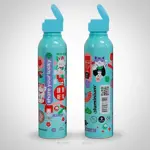 Botella De Aluminio Dehuka Get Lucky 500ml Turquesa - Aislante Termico - Libre BPA