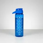 Botella De Agua Deportiva Dehuka Dakar Fit 750ml Azul - Tapa Rebatible - Hidratacion Activa