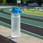 Botella De Agua Deportiva Dehuka Dakar 750ml Celeste Pastel - Tapa Rebatible - Gran Capacidad